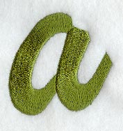 Book Script Lower Case Letter a (3 Inch)