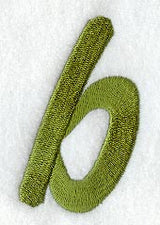 Book Script Lower Case Letter b (3 Inch)
