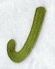 Book Script Letter J (3 Inch)