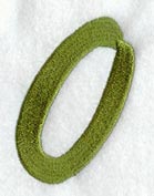 Book Script Letter O (3 Inch)
