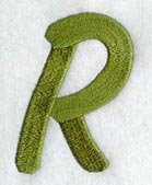Book Script Letter R (3 Inch)