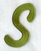 Book Script Letter S (3 Inch)