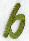 Book Script Lower Case Letter b (3 Inch)