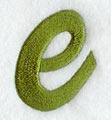 Book Script Lower Case Letter e (3 Inch)