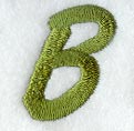 Book Script Letter B (3 Inch)
