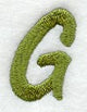 Book Script Letter G (3 Inch)