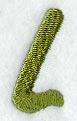 Book Script Letter L (3 Inch)