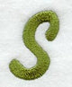 Book Script Letter S (3 Inch)