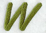 Book Script Letter W (3 Inch)