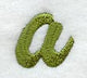Book Script Lower Case Letter a (3 Inch)