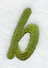 Book Script Lower Case Letter b (3 Inch)