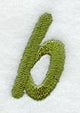 Book Script Lower Case Letter b (3 Inch)