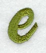 Book Script Lower Case Letter e (3 Inch)