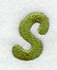 Book Script Lower Case Letter s (3 Inch)