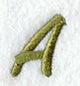 Book Script Letter A (3 Inch)