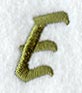 Book Script Letter E (3 Inch)