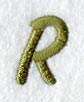 Book Script Letter R (3 Inch)