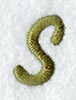 Book Script Letter S (3 Inch)