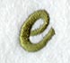 Book Script Lower Case Letter e (3 Inch)