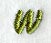 Book Script Lower Case Letter w (3 Inch)