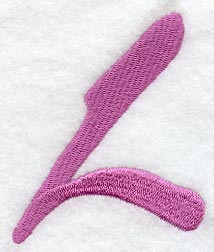 Carla Letter L (3 Inch)