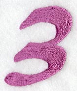 Carla Number 3 (3 Inch)