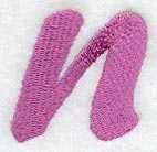Carla Lower Case Letter n (3 Inch)