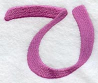 Carla Letter V (3 Inch)