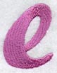 Carla Lower Case Letter e (3 Inch)