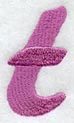 Carla Lower Case Letter t (3 Inch)