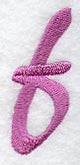 Carla Lower Case Letter f (3 Inch)