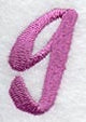 Carla Lower Case Letter g (3 Inch)