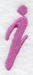 Carla Lower Case Letter j (3 Inch)