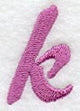 Carla Lower Case Letter k (3 Inch)