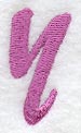 Carla Lower Case Letter y (3 Inch)