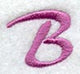 Carla Letter B (3 Inch)