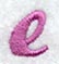 Carla Lower Case Letter e (3 Inch)