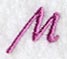 Carla Letter M (3 Inch)