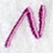 Carla Letter N (3 Inch)