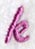 Carla Lower Case Letter k (3 Inch)