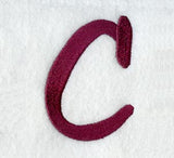 Casual Serif Letter C (3 Inch)