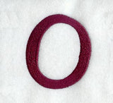 Casual Serif Letter O (3 Inch)