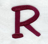 Casual Serif Letter R (3 Inch)