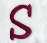 Casual Serif Letter S (3 Inch)