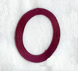 Casual Serif Number 0 (3 Inch)
