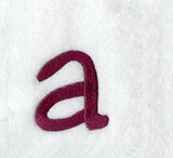 Casual Serif Lower Case Letter a (3 Inch)