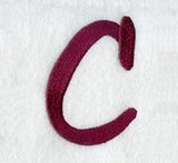 Casual Serif Letter C (3 Inch)