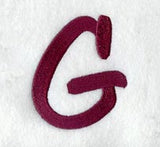 Casual Serif Letter G (3 Inch)