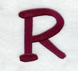 Casual Serif Letter R (3 Inch)