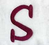 Casual Serif Letter S (3 Inch)